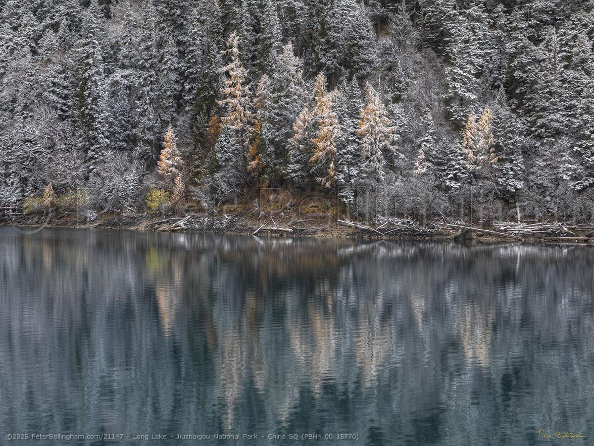Peter Bellingham Photography Long Lake - Jiuzhaigou National Park - China SQ (PBH4 00 15770)